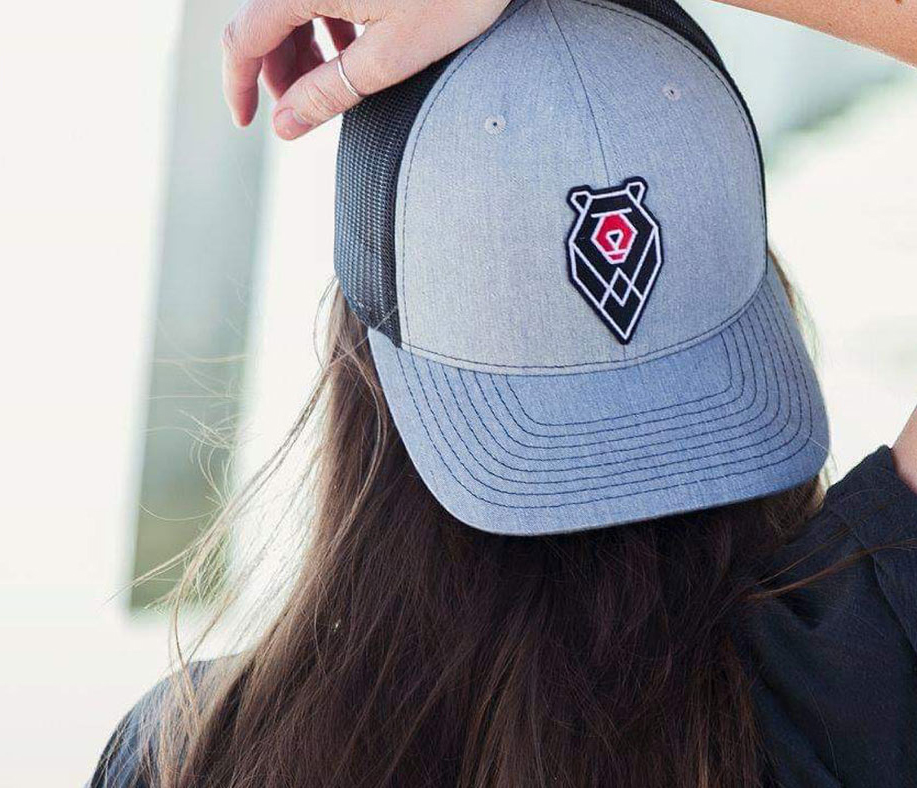 Custom Heat Pressed Die Cut Patch Hats