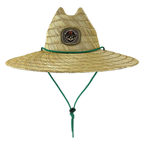 Custom Straw Hats With Embroidered Patch Logo Natty Wake Lost Hat Co