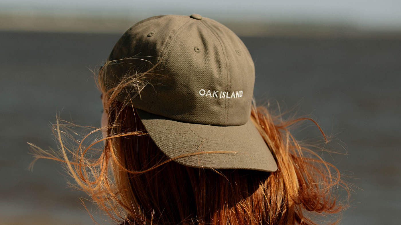 Dad Hat W/ White Direct Embroidery Hat hat logos 1