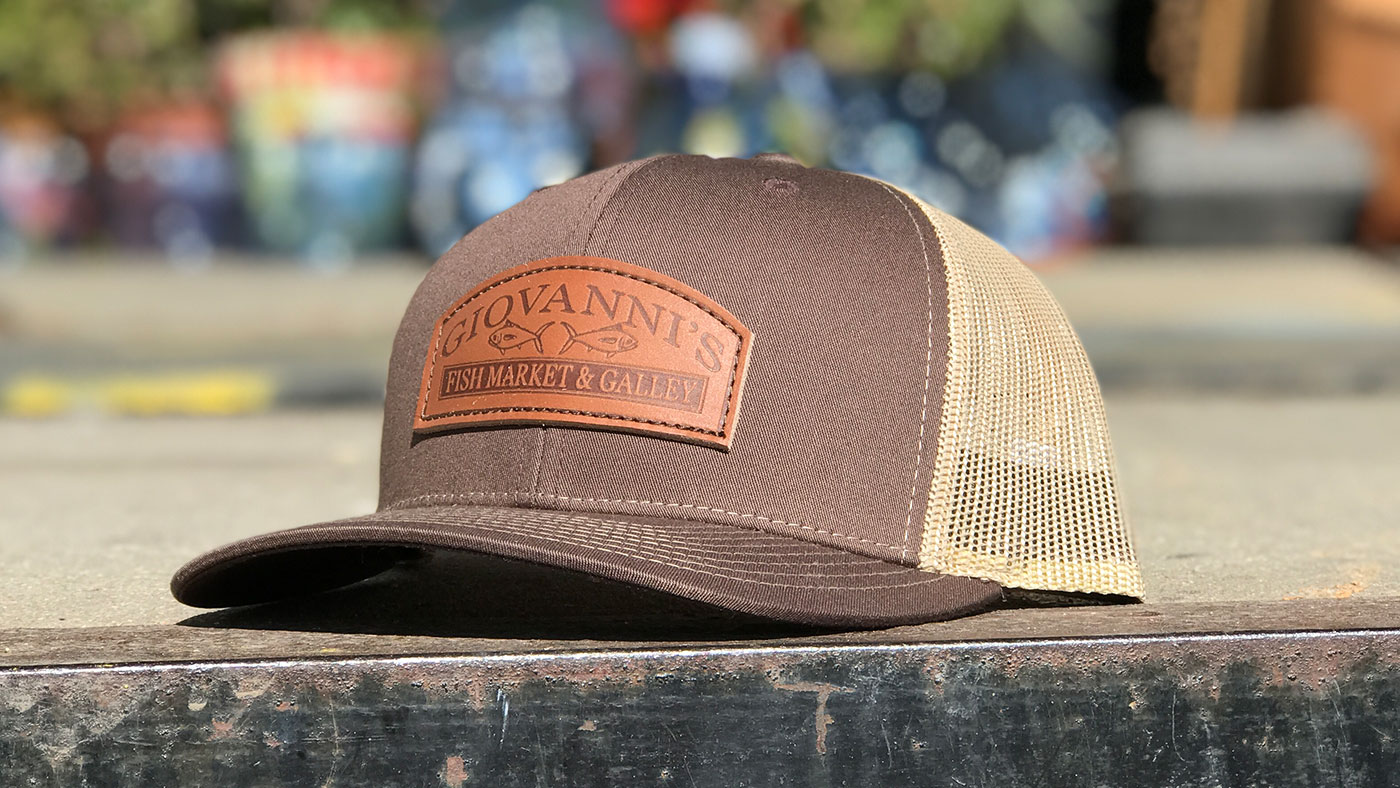 Richardson 112 - Fishing Leather Patch Hat