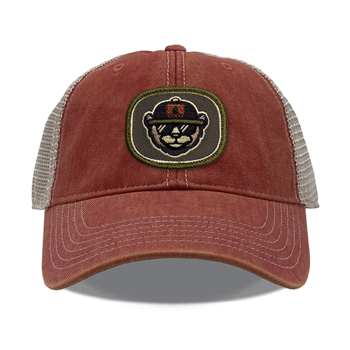 Legacy Trucker Cap With Custom Badge Embroidered Patch Legacy Trucker Cap With Custom Badge Embroidered Patch
