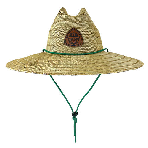 Natty Wake Custom Lifeguard Hats With Leather Patch Logo
