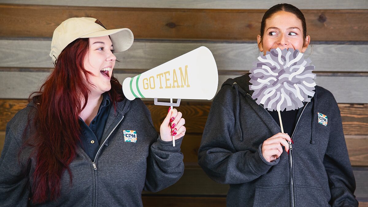 CPH Team in custom hoodies and hats