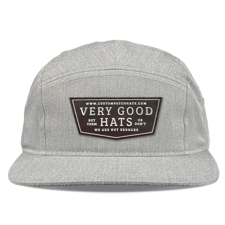 R217 Heather Grey Sub Pvc2 Hat