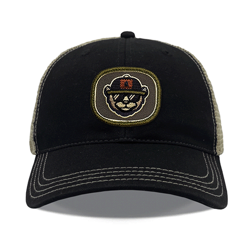 Richardson 111 Trucker Hat With Custom Embroidered Graphic Richardson 111 Trucker Hat With Custom Embroidered Graphic