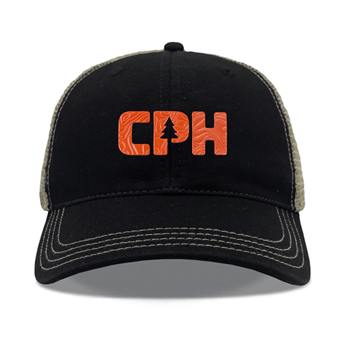 Richardson 111 Trucker Hat With Custom Rubber Graphic