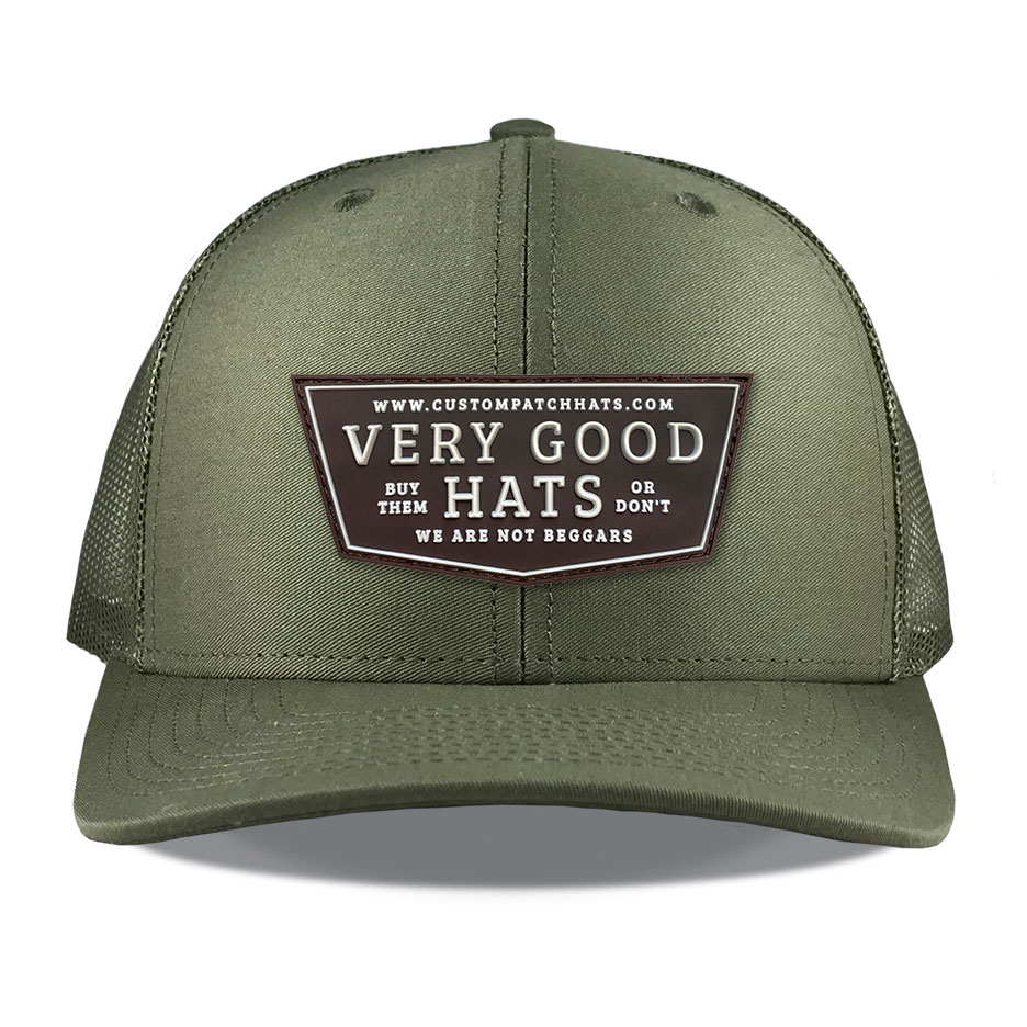 Richardson 112 Loden Pvc Very Good Patch Hats