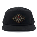 Black Richardson 256 Grandpa Hat with Rope