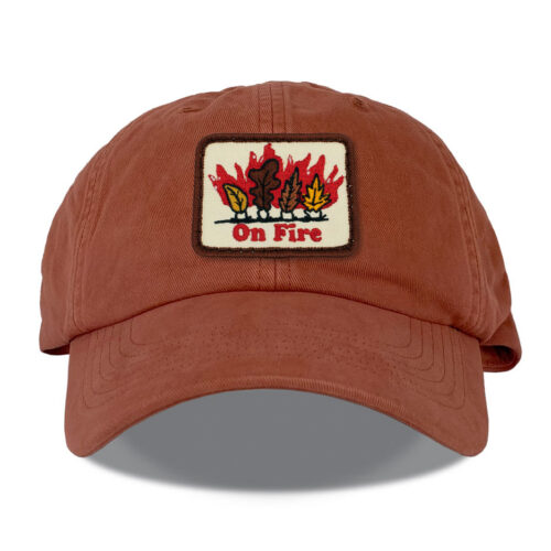Richardson 380 Rust Fall Leaves On Fire Patch Hat