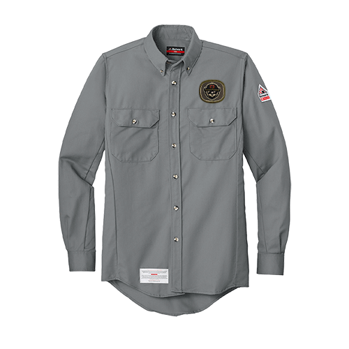 SLU2 Bulwark ComforTouch Dress Custom Uniform Shirt Flat Label With Embroidery