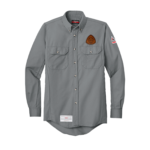 SLU2 ComforTouch Dress Uniform Shirt With Custom Leather Patch