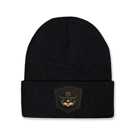 SP 12 Winter Cuffed Beanie Customized PVC Patch