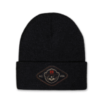 Black SP12 Sportsman Cuffed Winter Beanie