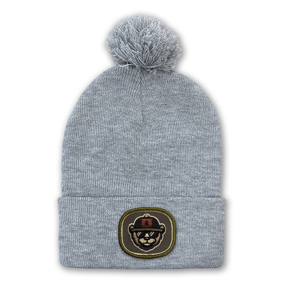 SP15 Heather Grey Emb Cap
