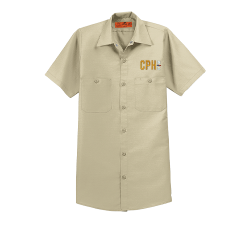 SP24 Custom Embroidered Work Shirts With Company Logo