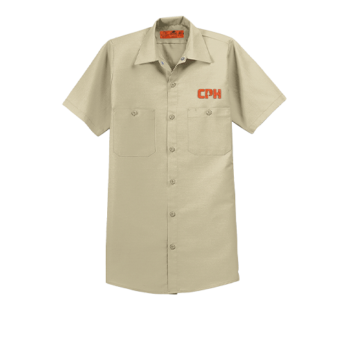 SP24 Customized Work Shirt With TPU Logo Patch