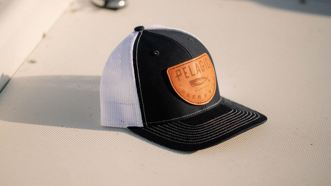 raleigh wine shop custom hat