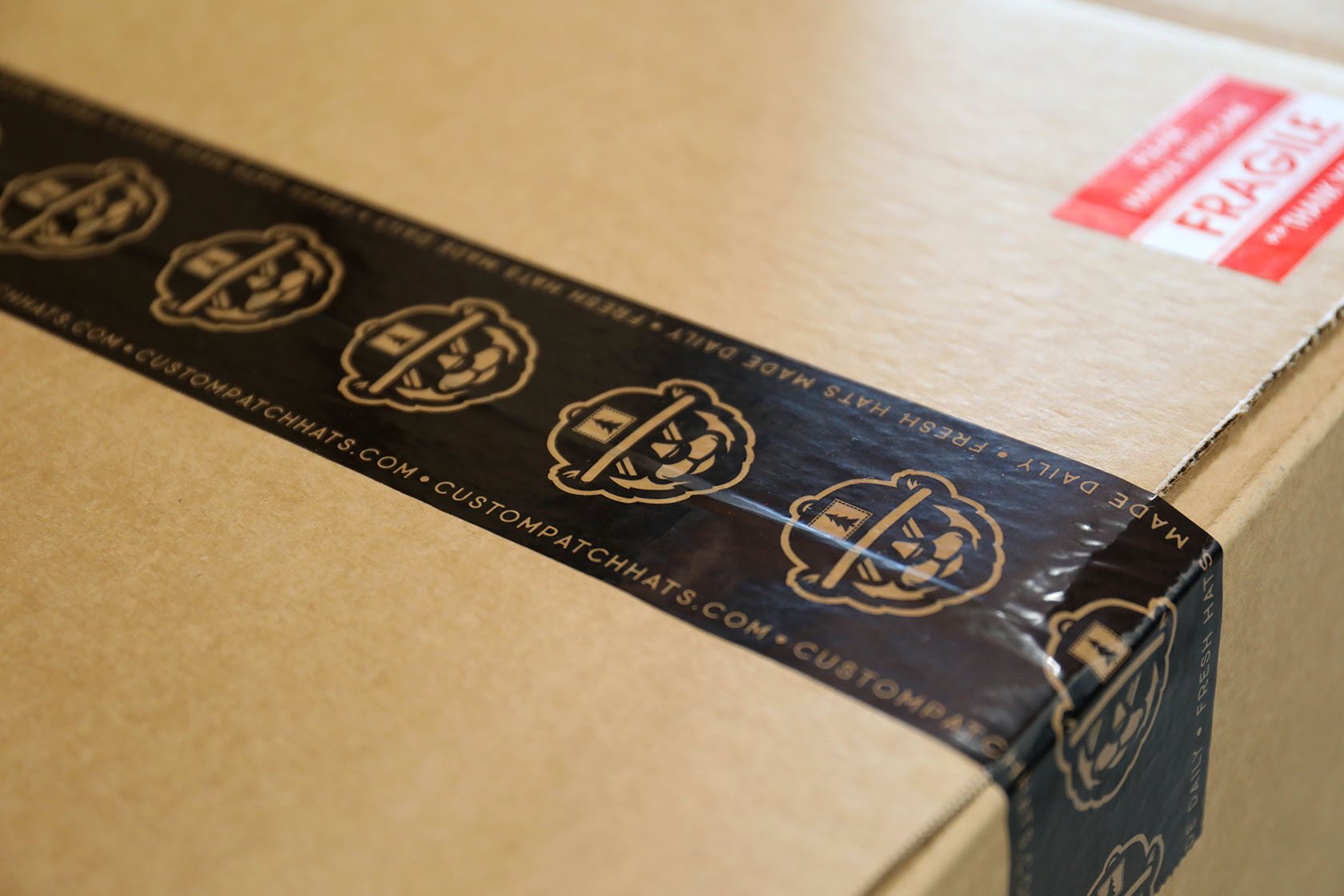 Custom Box Tape For Hats Custom Box Tape For Hats