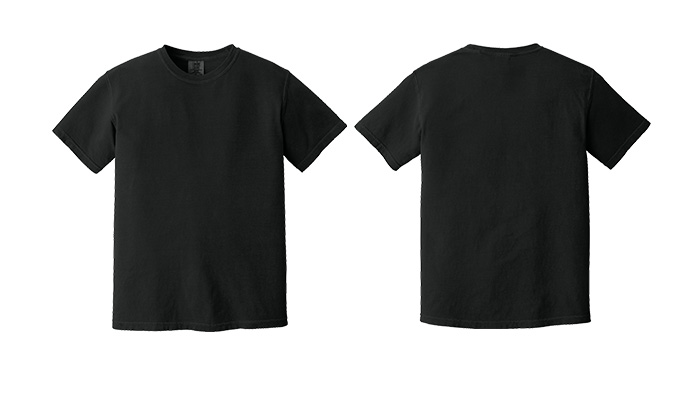 1717 Comfort Colors Heavyweight T-shirt | Black