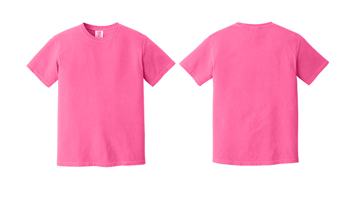 1717 Comfort Colors Heavyweight T-shirt | Neon Pink