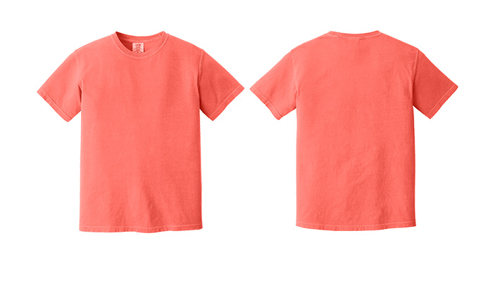1717 Comfort Colors Heavyweight T-shirt | Neon Red Orange