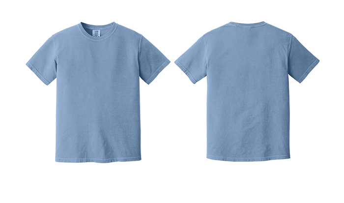 1717 Comfort Colors Heavyweight T-shirt | Washed Denim