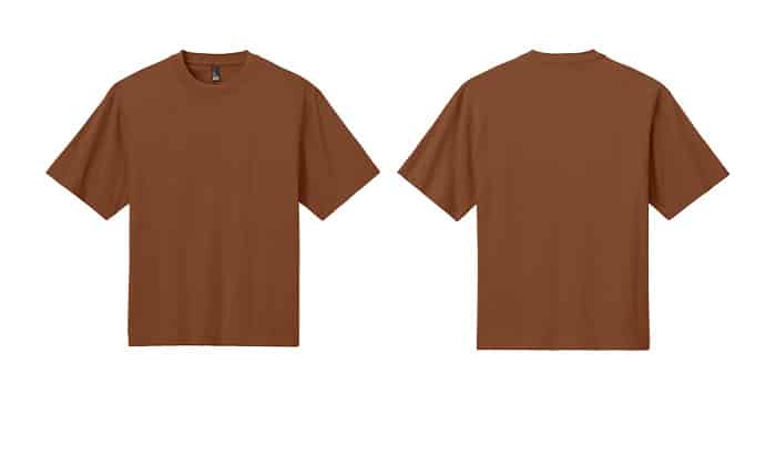 DT6065 District Heavyweight T-shirt | Baked Clay