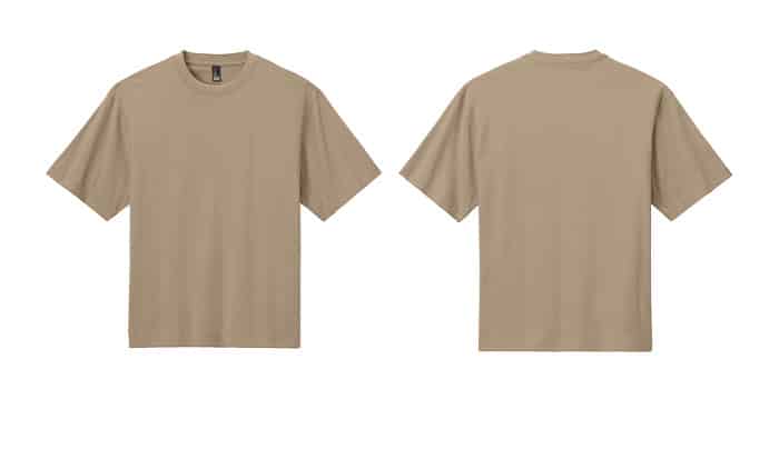 DT6065 District Heavyweight T-shirt | Desert Tan