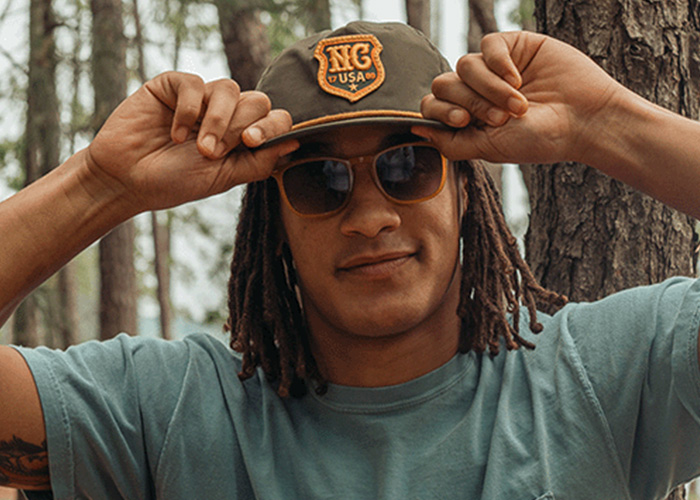 Custom patch on a Richardson Rope hat.