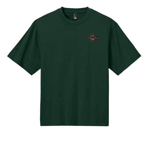 high detail custom logo district tees