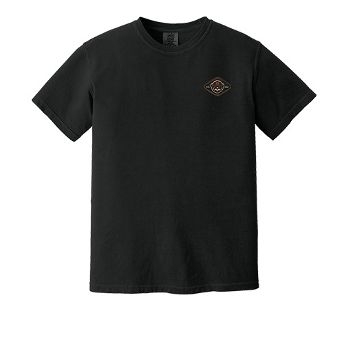 order custom comfort color heavyweight shirts with logo
