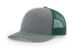 Richardson 112 Trucker - Color: Heather Grey/ Dark Green Hat Richardson 112 Trucker - Color: Heather Grey/Dark Green