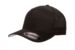 Flexfit Mesh Fitted Trucker Black Cap Flexfit Mesh Fitted Trucker Black Cap