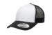 Yupoong 6606 Retro Trucker Black White Black Hat Yupoong 6606 Retro Trucker Black White Black Hat