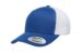 Yupoong 6606 Retro Tucker Royal White Hat Yupoong 6606 Retro Tucker Royal White Hat
