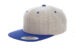Yupoong Classic Snapback Heather Royal Hat Yupoong Classic Snapback Heather Royal Hat