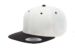 Yupoong Classic Snapback Natural Black Hat Yupoong Classic Snapback Natural Black Hat