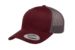 Yuppong 6606 Retro Trucker Maroon Grey Hat Yuppong 6606 Retro Trucker Maroon Grey Hat