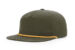 Richardson R256 Gramps Rope Hat - Color: Loden/Gold