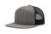 Richardson 168 7Panel Trucker Charcoal Black Hat Richardson 168 7Panel Trucker Charcoal Black Hat
