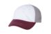 Valucap VC300A Dad Hat White Maroon Grey Hat Valucap VC300A Dad Hat White Maroon Grey Hat