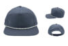 Lost Hat Co Solid Goat Rope Hat - Color: Vintage Navy Lost Hat Co Goat Rope Solid Vintage Navy Hat