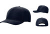 Richardson R355 Laser Perf Performance Rope Cap Navy/ Midnight Navy-Grey-Blue Rope Richardson R355 Laser Perf Performance Rope Cap Navy Midnight Navy Grey Blue Hat