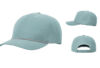 Richardson R355 Laser Perf Performance Rope Cap Smoke Blue Grey White Hat Richardson R355 Laser Perf Performance Rope Cap Smoke Blue Grey White Hat