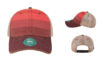 Legacy Old Favorite Trucker Cap OFA Red Stripe Khaki Cap Legacy Old Favorite Trucker Cap OFA Red Stripe Khaki Cap