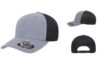 Flexfit FF110m Heather Grey Black hat Flexfit FF110m Heather Grey Black hat