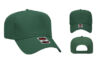 OTTO 31 069 5 Panel Baseball Cap - Color: Dark Green OTTO 31 069 5 Panel Low Crown Baseball Cap Dark Green Cap