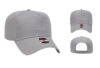 OTTO 31 069 5 Panel Baseball Cap - Color: Gray OTTO 31 069 5 Panel Low Crown Baseball Cap Gray Cap