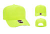 OTTO 31 069 5 Panel Baseball Cap - Color: N. Yellow OTTO 31 069 5 Panel Low Crown Baseball Cap Royal Black N. Yellow Cap