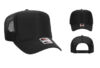 OTTO 39 165 High Crown Foam Trucker Black HAT OTTO 39 165 High Crown Foam Trucker Black HAT